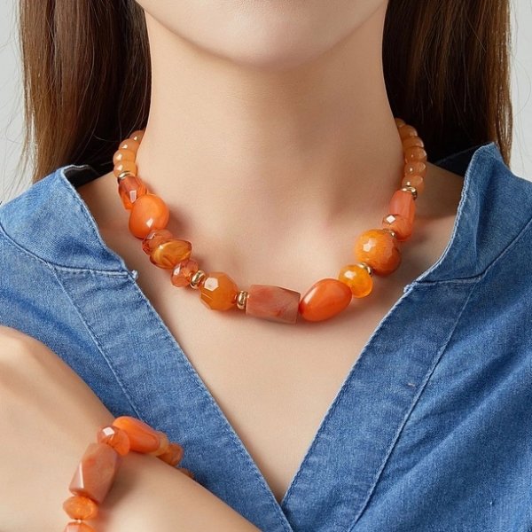 Belle Miss Paris - Halsband Unelma Orange