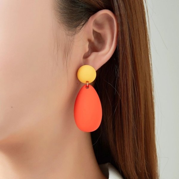 Belle Miss Paris - Örhängen Eris Svart Vit