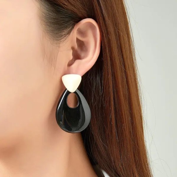 Belle Miss Paris - Örhängen Foussoul Gul