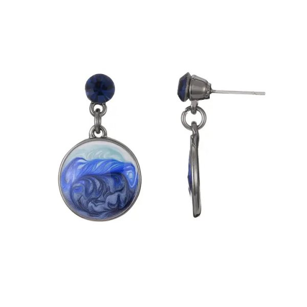 Belle Miss Paris - Örhängen Xalvadora Blå