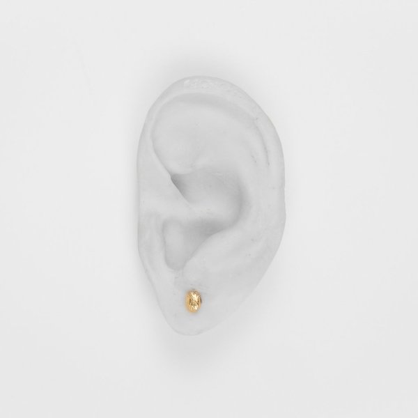 Björg Jewellery - Örhängen Anatomiskt Hjärta Mini Guld