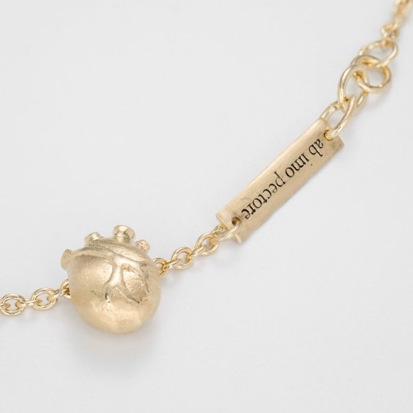 Björg Jewellery - Armband Anatomiskt Hjärta Guld