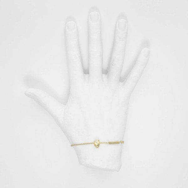 Björg Jewellery - Armband Anatomiskt Hjärta Guld