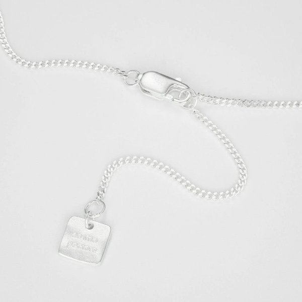 Björg Jewellery - Halsband Anatomiskt Hjärta Iconic Medium Silver