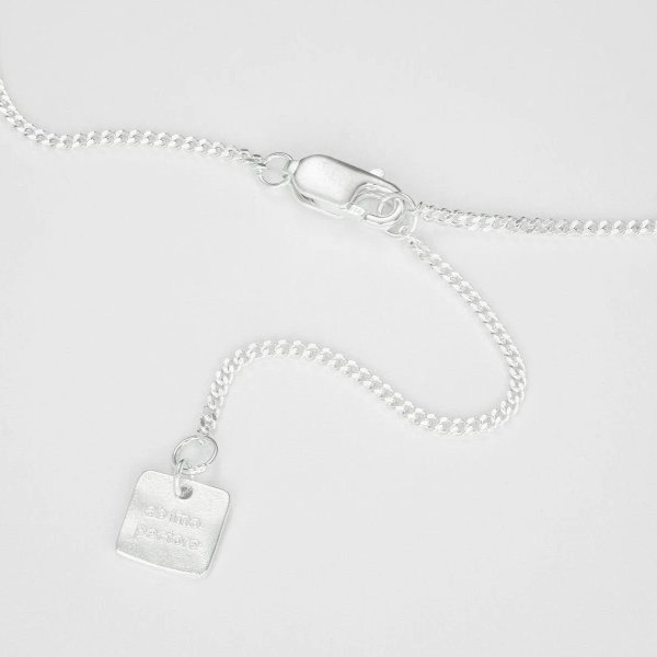 Björg Jewellery - Halsband Anatomiskt Hjärta Iconic Smal Silver