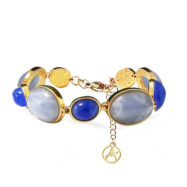 Blingit Select - Armband Mosaic Blå