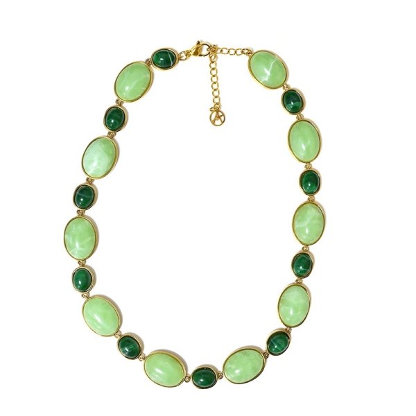Blingit Select - Halsband Mosaic Grön