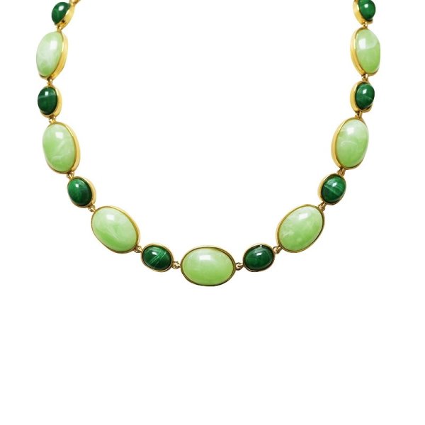 Blingit Select - Halsband Mosaic Grön