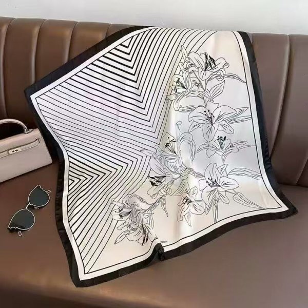 Blingit Select - Scarf Amélie Fleur Noire