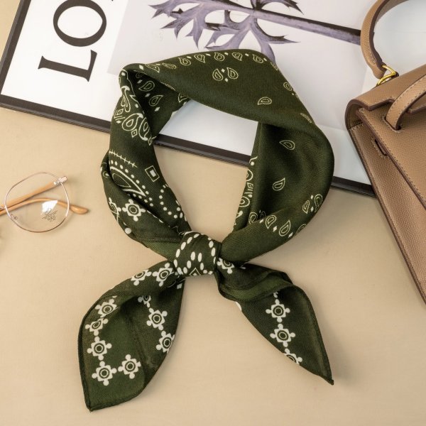 Blingit Select - Scarf Amélie Olive Bandana