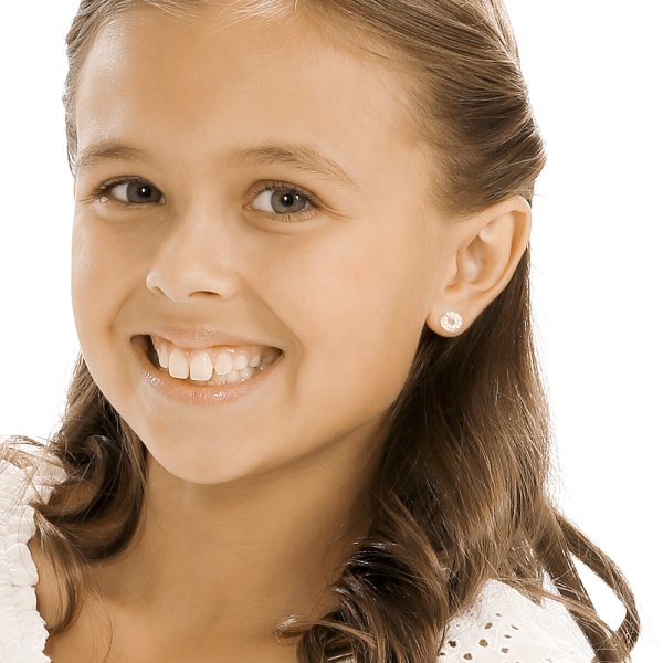 Blomdahl - Örhängen Brilliance Hollow Plastic Rosa