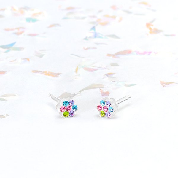 Blomdahl - Örhängen Daisy Plastic Mix