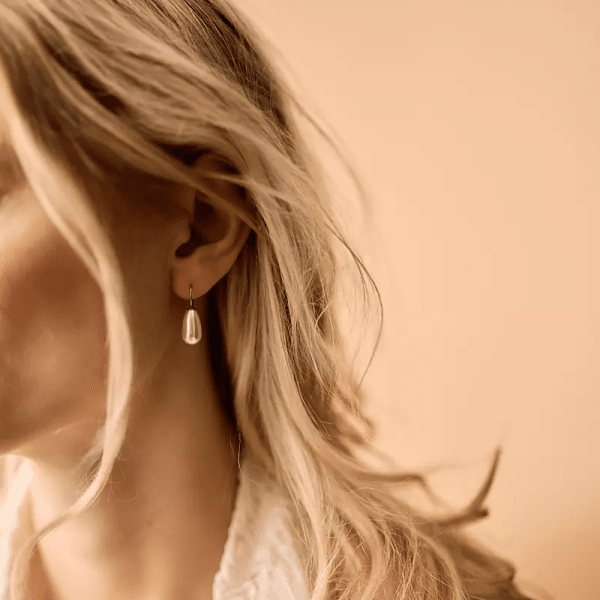 Blomdahl - Örhängen Pärla Hängande Droppe