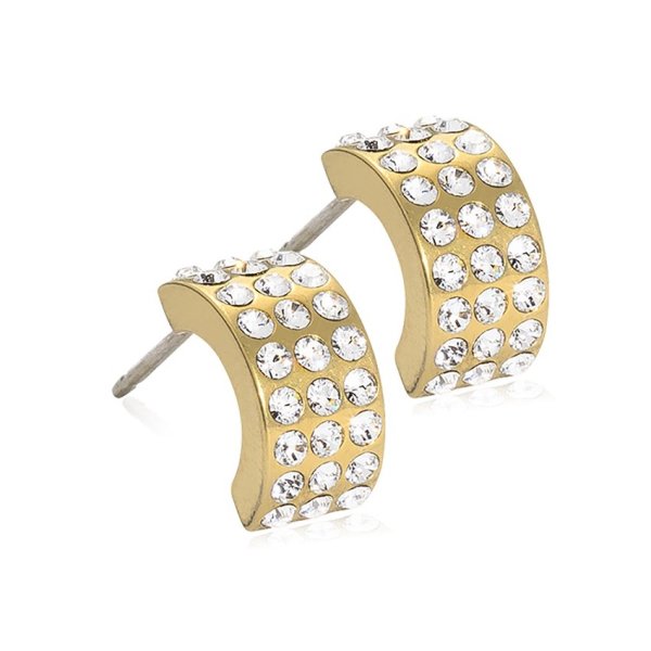 Blomdahl - Örhängen Pendant Grand Brilliance Curved Guld