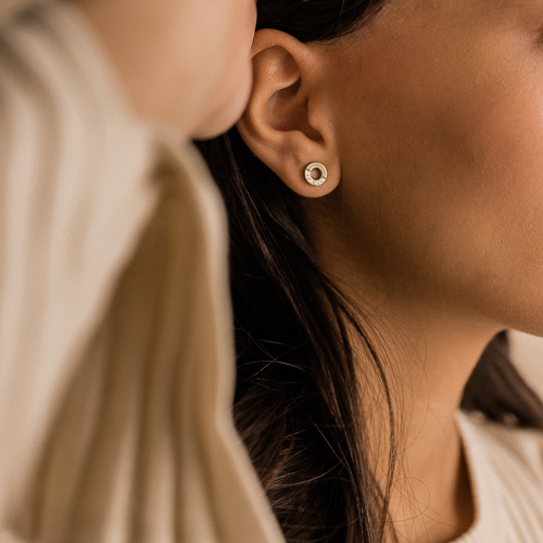 Blomdahl - Örhängen Puck Hollow Split Guld