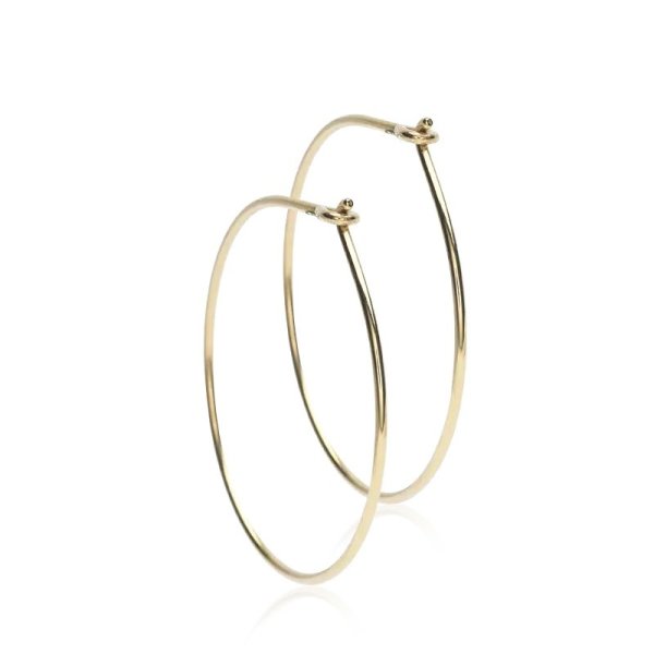 Blomdahl - Örhängen Safety Ring Golden Titan