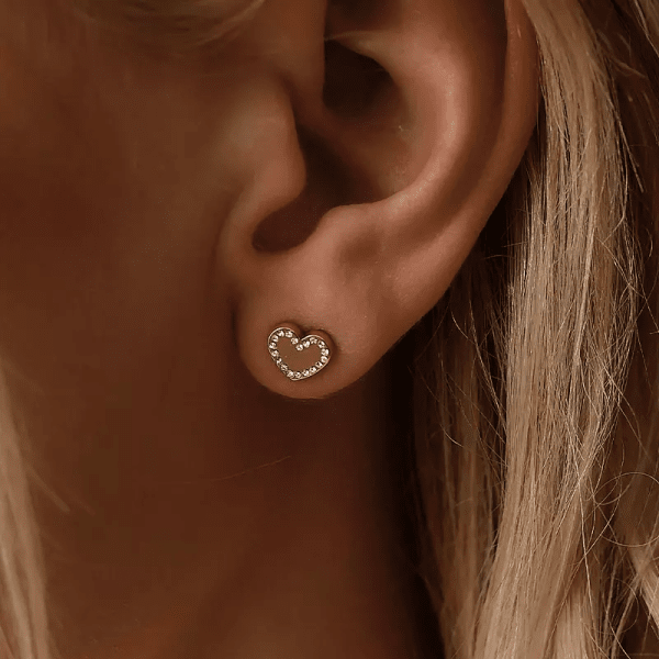 Blomdahl - Örhängen Sweetheart Titan Guld