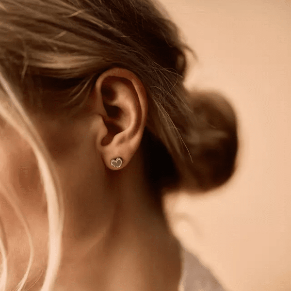 Blomdahl - Örhängen Sweetheart Titan Silver