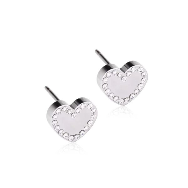 Blomdahl - Örhängen Sweetheart Titan Silver