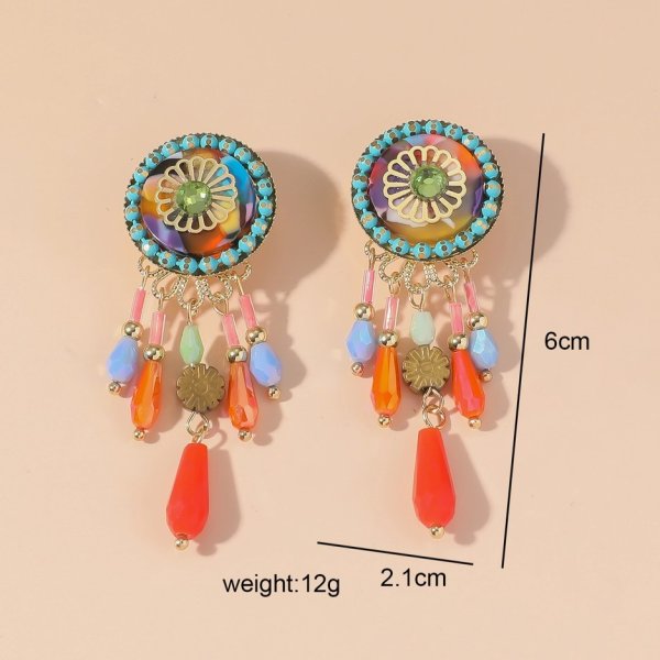 Blossom Bijoux - Clipsörhängen Bohem Garden Mix