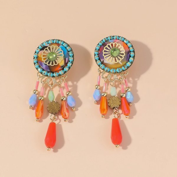 Blossom Bijoux - Clipsörhängen Bohem Garden Mix