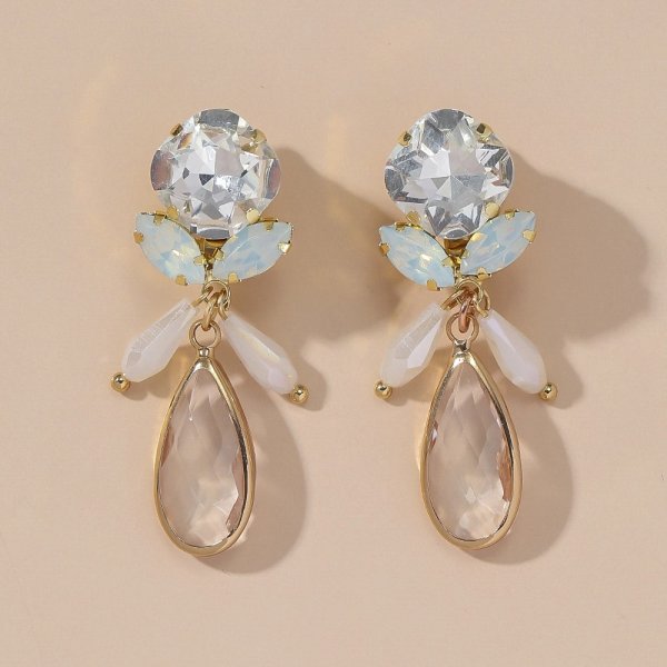 Blossom Bijoux - Clipsörhängen Isabelle Beige