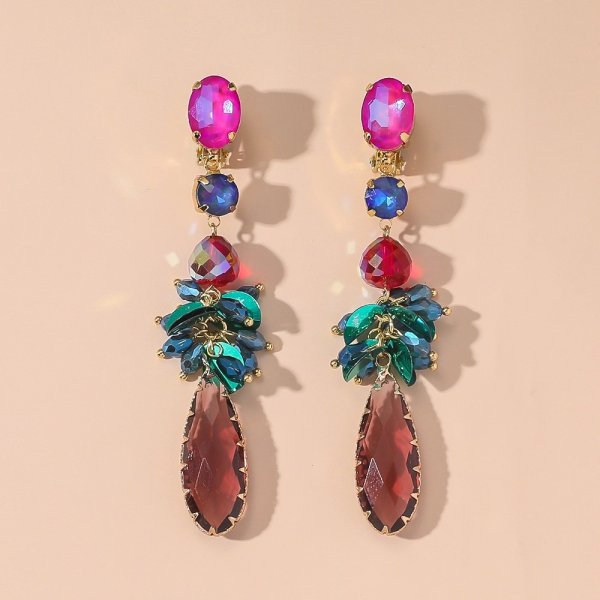 Blossom Bijoux - Clipsörhängen Valentina Mix