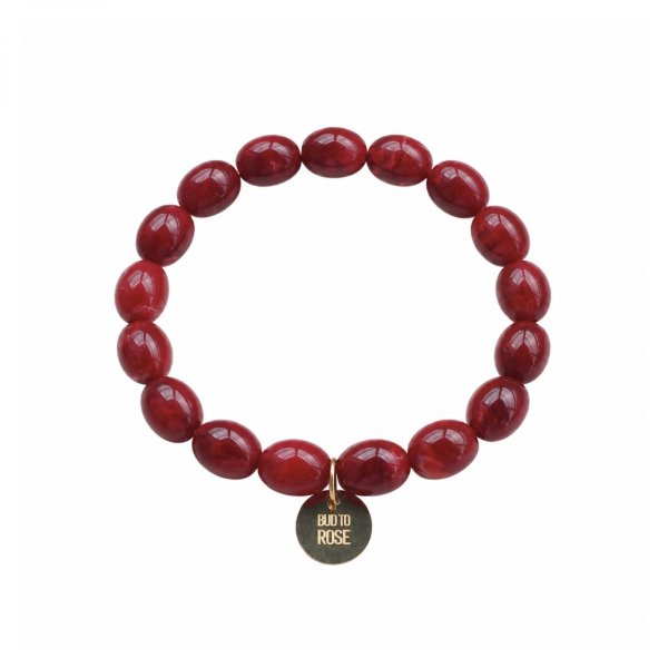 Bud To Rose - Armband Estelle Röd
