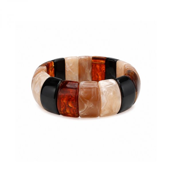 Bud To Rose - Armband Resin Eclipse Brun