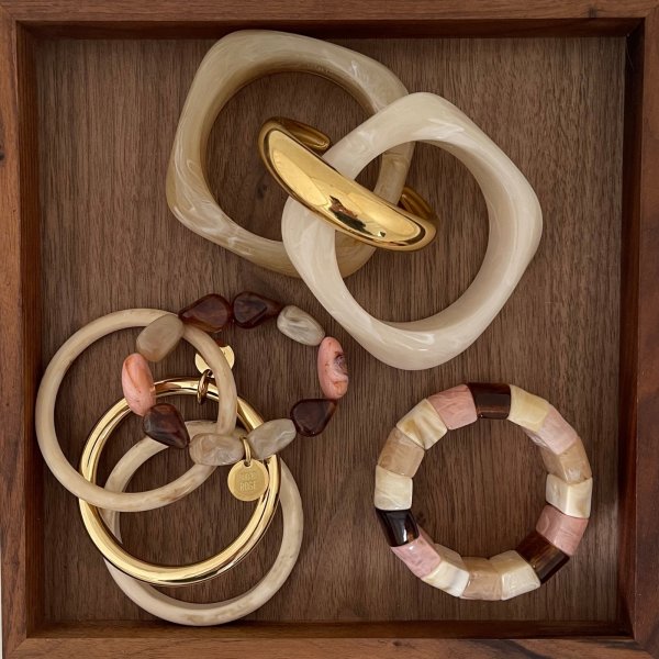 Bud To Rose - Armband Resin Eclipse Rosa