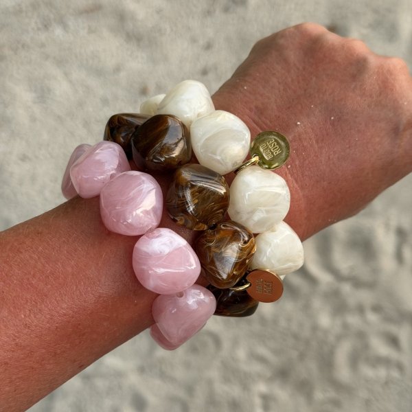 Bud To Rose - Armband Resin Vibe Brown