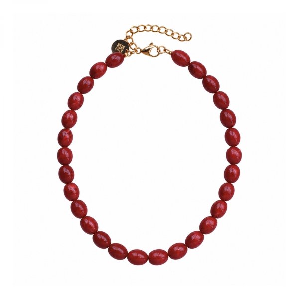 Bud To Rose - Halsband Estelle Röd