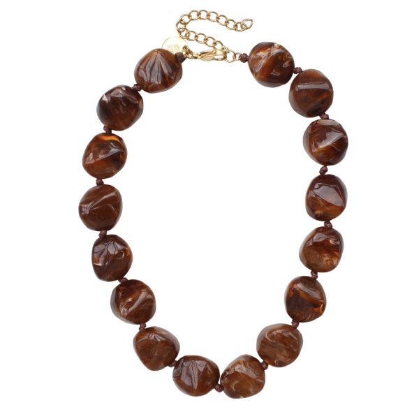 Bud To Rose - Halsband Resin Vibe Brown