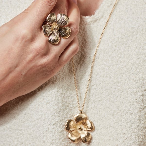 Bud To Rose - Ring Blossom Guld