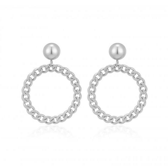 Bud To Rose - Örhängen Devious Chain Stål