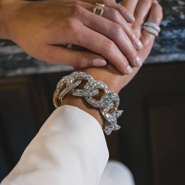 By Jolima - Armband Sparkle Crystal Guld