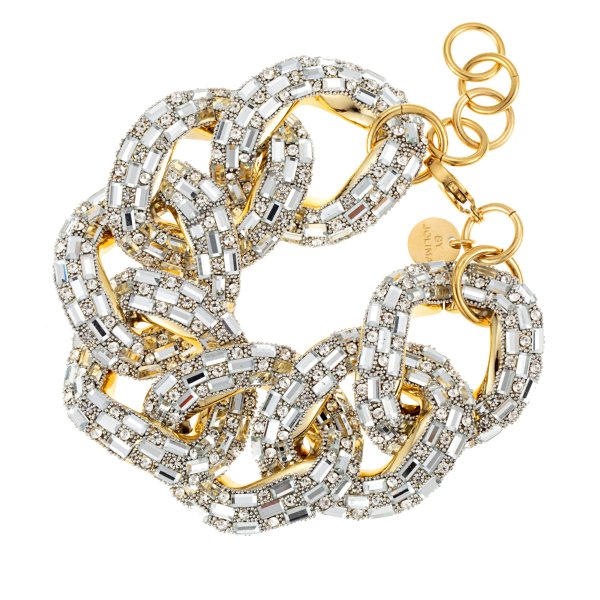 By Jolima - Armband Sparkle Crystal Guld