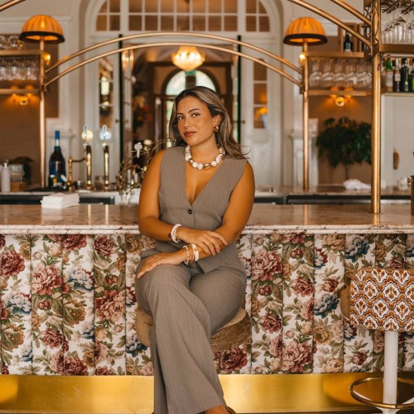 By Jolima - Halsband Lola Chunky Beige