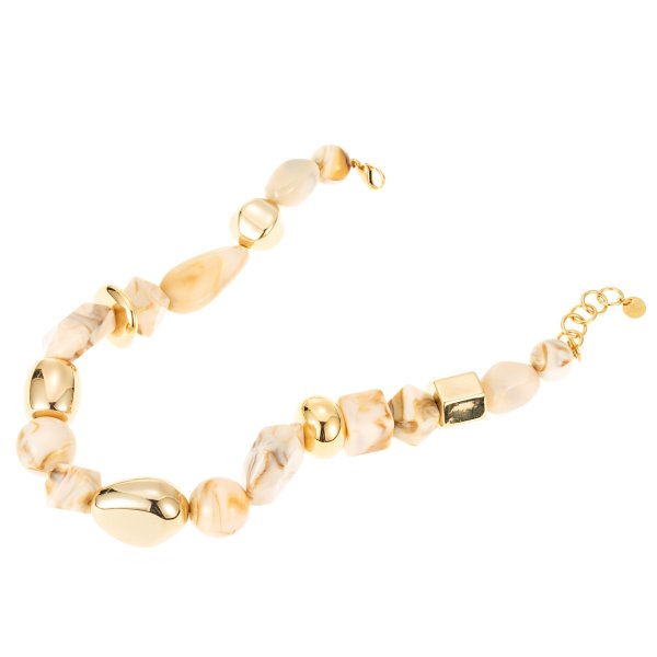 By Jolima - Halsband Lola Chunky Beige