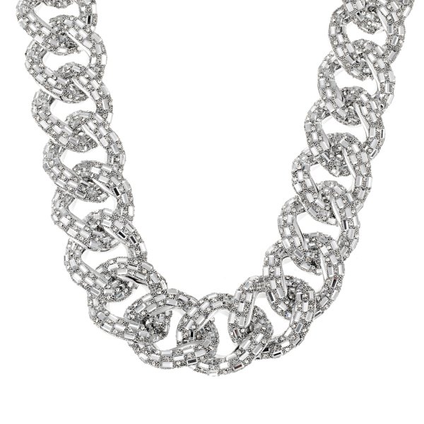 By Jolima - Halsband Sparkle Crystal Silver