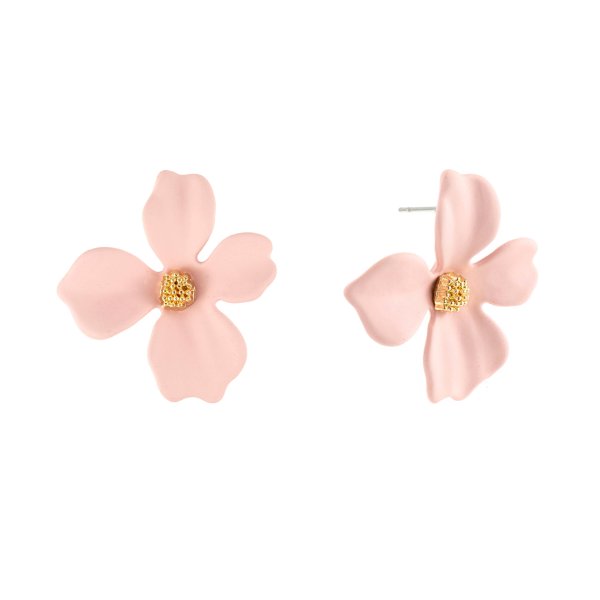 By Jolima - Örhängen Lily Flower Rosa