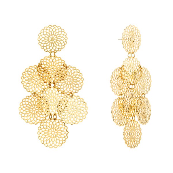 By Jolima - Örhängen Maxime Guld