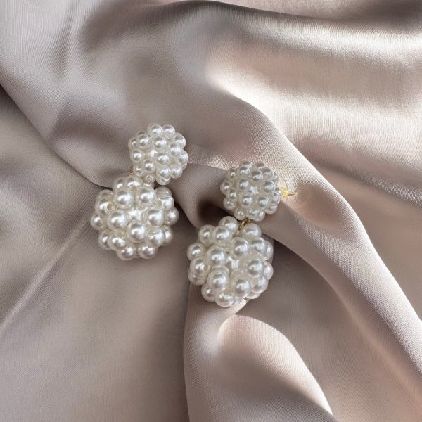 By Jolima - Örhängen Pearl Double