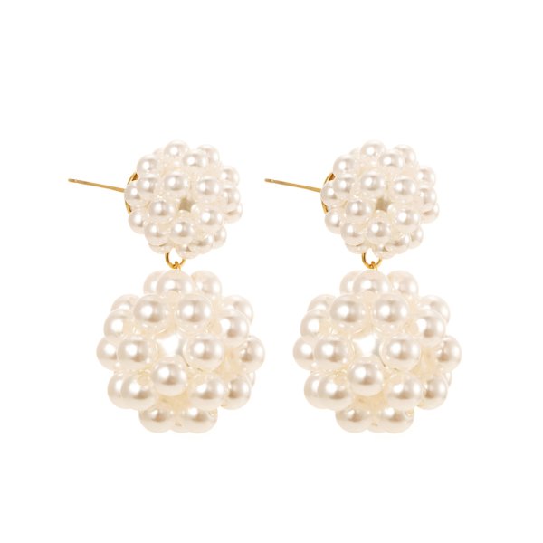 By Jolima - Örhängen Pearl Double