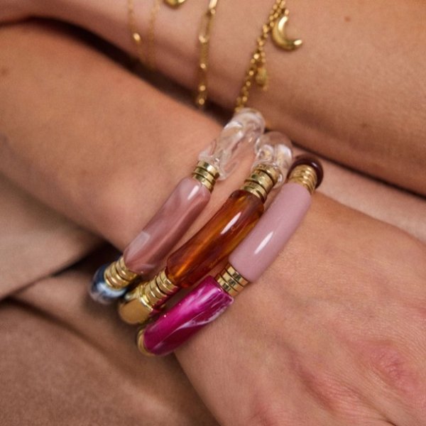 Byren | Éline L'atelier - Armband Mix Camel