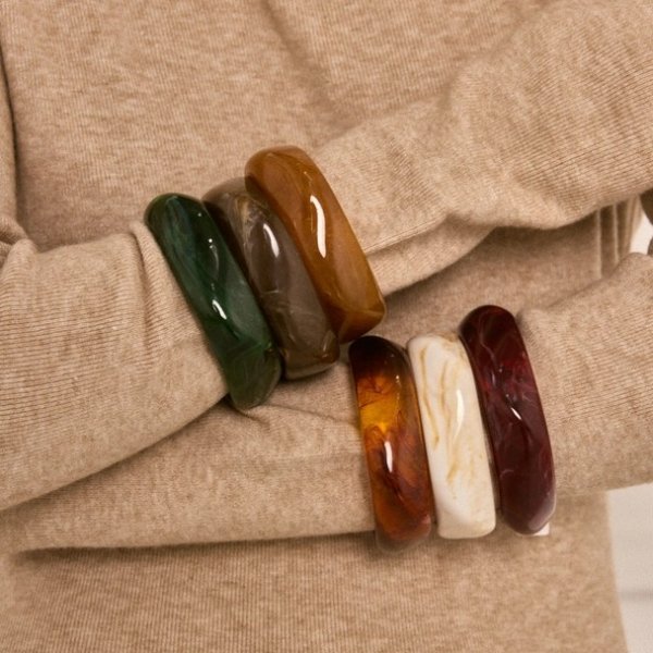 Byren | Éline L'atelier - Bangle Big Brun