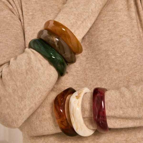 Byren | Éline L'atelier - Bangle Big Brun