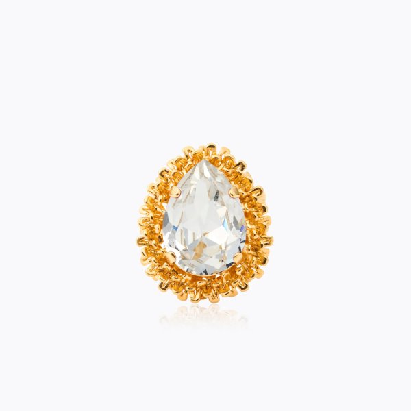 Caroline Svedbom - Ring Classic Gemma Guld Crystal