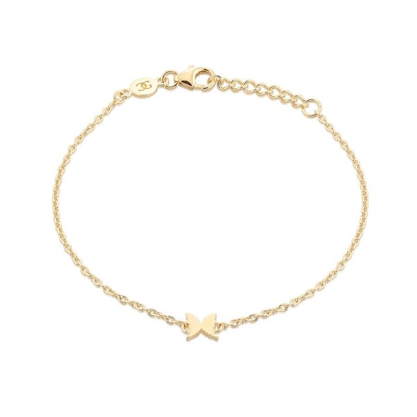 Carolina Gynning - Armband Petite Papillion Plain Guld