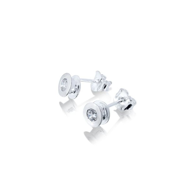 Carolina Gynning - Örhängen Älskad Silver Mini